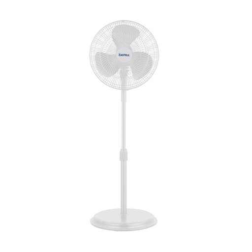 [CSTL-FS40-24MA(W)] VENTILADOR DE PEDESTAL 16&quot; 32W 3 ASPAS 46.4X13.2X55CM BLANCO/-CASTELL