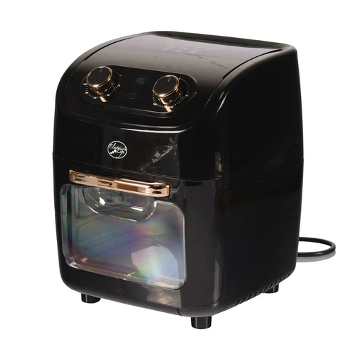 [AF-024] FREIDORA DE AIRE 12LT 1700W 120V MANUAL NEGRO ELECTRIC LIFE