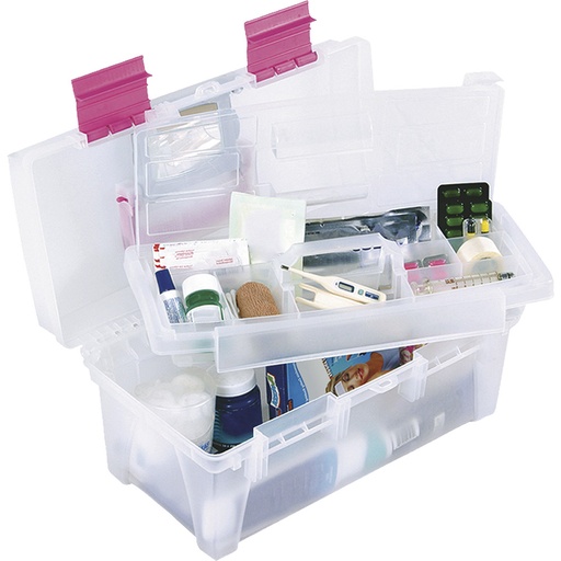 [4767-XP] CAJA DE HERRAMIENTA 16&quot; VANITY ROSADO-RIMAX