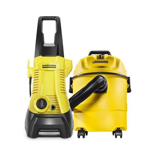 [K2 MX+WD1 COMBO] COMBO K2 MX+WD1 HIDROLAVADORA + ASPIRADORA 1200W -KARCHER