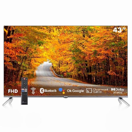 [RLED-GLT43TPXM] TELEVISOR LED FHD 43&quot; GOOGLE TV NEGRO-RIVIERA