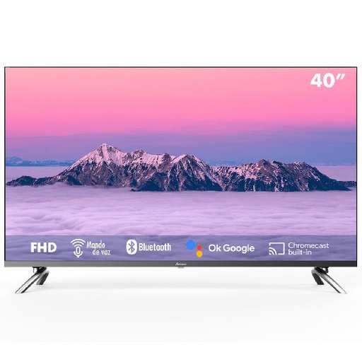 [RLED-GLT40TPXM] TELEVISOR LED SMART FHD 40&quot; ANDROID GOOGLE PLAY NEGRO-RIVIERA