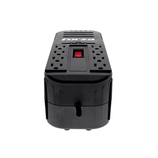 [FVR-2201] REGULADOR CAPACIDAD 1100W 8 PUERTOS NEGRO-FORZA
