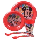 JUGUETE VAJILLA INFANTIL MICKEY MOUSE BETTER TOGETHER 5PZA