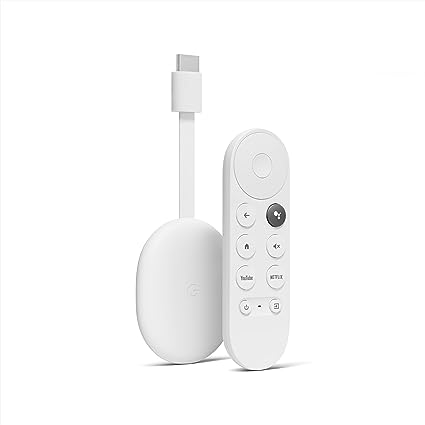 [GA01919US] CONTROL REMOTO POR VOZ 4K CHROMECAST 4TA GENERACIÓN WIFI -AMAZON