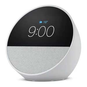 [BV84J9 BLANCO] PARLANTE ECHO EPOT P/2.8&quot; RELOJ ALARMA ALEXA BLANCO/AMAZON
