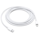 CABLE USB TIPO C 2M BLANCO-APPLE