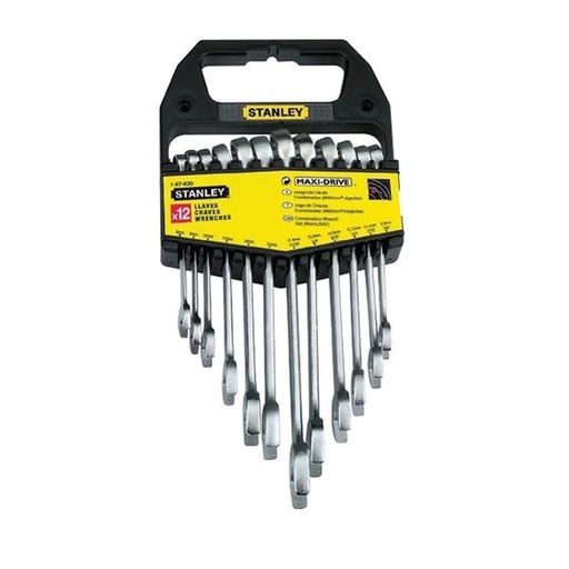 [71-608] JGO LLAVE 15MM 12PZ - STANLEY