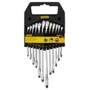 JGO LLAVES MIXTAS 7-19MM 12PZ - STANLEY