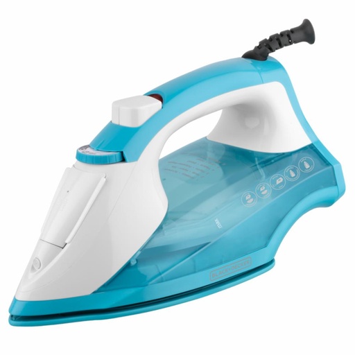 [IR1851] PLANCHA A/VAPOR 1200W ANTIADHERENTE TURQUEZA/-BLACK DECKER