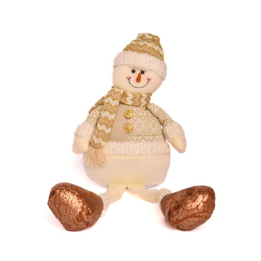 [MC68-22AL005B] MUÑECO DE NIEVE ADORNO NAVIDEÑO 19X9X60CM -ALESSA