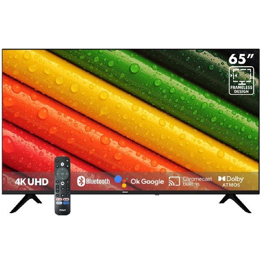 [QLED65RCA315LN] TELEVISOR SMART UHD QLED 4K 65&quot; ANDROID GOOGLE BLUETOOTH NEGRO/-RCA