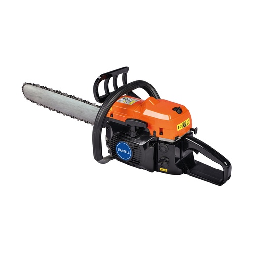 [CSTL-YD-52G] MOTOSIERRA A/GASOLINA 51CC 3HP DE 8500RPM ESPADA 18&quot; NARANJA/NEGRO -CASTELL
