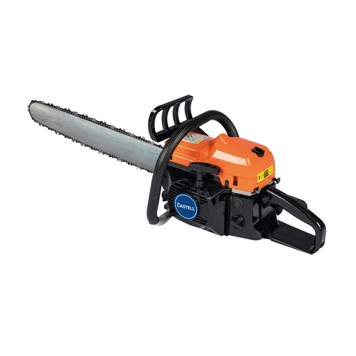 [CSTL-YD-58G] MOTOSIERRA A/GASOLINA 54.5CC 3.5HP DE 8500RPM ESPADA 20&quot; NARANJA/NEGRO -CASTELL