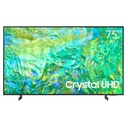 TELEVISOR LED SMART 4K 75"HDR 10PLUS C/VOZ NEGRO/-SAMSUNG
