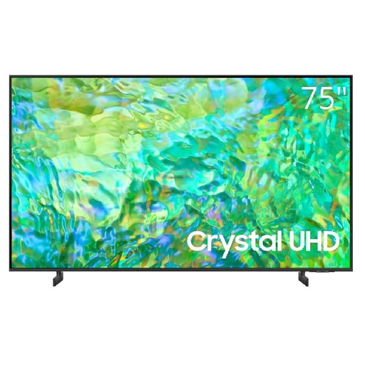 [UN75CU8000P] TELEVISOR LED SMART 4K 75&quot;HDR 10PLUS C/VOZ NEGRO/-SAMSUNG