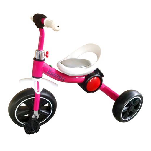[CSTL-6160034] TRICICLO DE NIÑO(A) ASIENTO BLANCO SURTIDO/-CASTELL