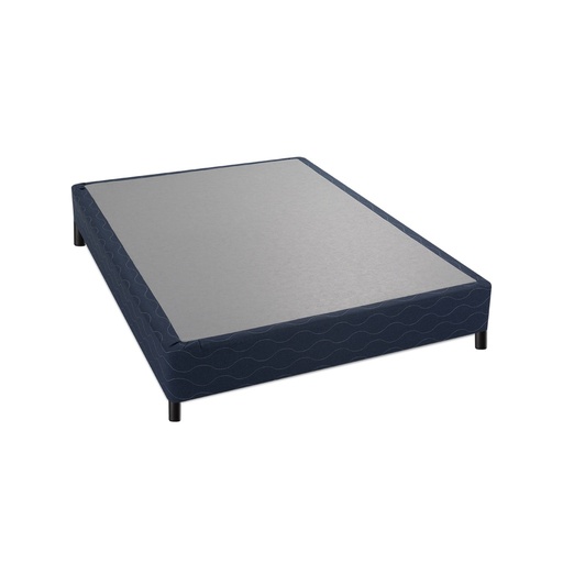 [BASE ZAFIRO 1ZUL 160] BASE CAMA ZAFIRO 200X160X30CM 2 ½PLZ AZUL/-CHAIDE Y CHAIDE