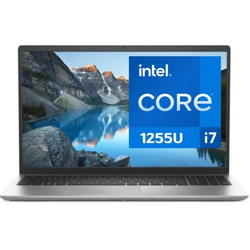 [C3P56 (8GB)] LAPTOP DELL 8GB RAM CORE I7 512GB SSD INSPIRON 15.6&quot; 71255U SILVER