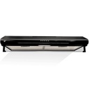 CAMPANA BILBAO 90CM  NEGRO/-BP