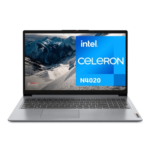 [82V700GCLM (8GB)] LAPTOP LENOVO 8GB RAM INTEL CELERON 256GB SSD 15.6&quot;  PLATEADO-LENOVO