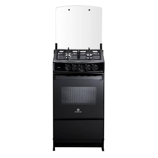 [CANELA SPAZIO PLUS] COCINA A GAS MILAN ZAF.4Q UNO T/CORONA 95X60X64CM -INDURAMA