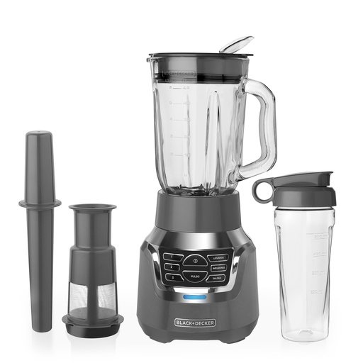 [BL1350G] LICUADORA CON INFUSOR 3-EN-1 DIGITAL 900WATTS GRIS/-BLACK DECKER