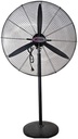 VENTILADOR DE PEDESTAL 30P 3 ASPAS TURBO INDUSTRIAL 9X81X81CM NEGRO/-USAIR