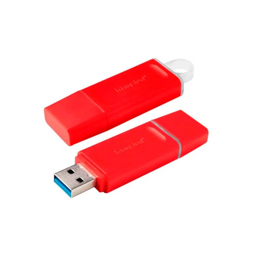 [KC-U2G64-7GR (64GB)] FLASH MEMORY 64GB GEN 1 EXODIA ROJO/-KINGSTON