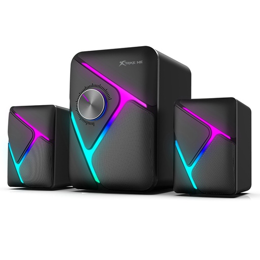 [SK-610] PARLANTE MULTIMEDIA 2.1 SUBWOOFER 5W 2 PARLANTES DE 3W -XTRIKE