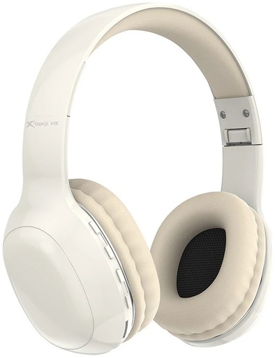 [HD-214WH] AURICULAR INALAMBRICO BLUETOOTH 5.3 BLANCO  -XTRIKE
