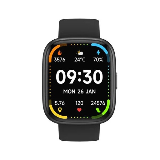 [IDW26BLK] RELOJ DE MUÑECA SMART WATCH DIGITAL BT NEGRO/-VERIFIT