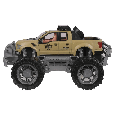 CARRO A FRICCION 802508 CAFE/PLOMO -ALESSA
