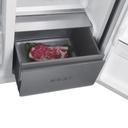 SYDE BY SYDE 595LT NO FROST INVERTER DISPLAY GLASS TOUCH NEGRO/-MABE