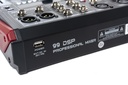 CONSOLA AUDIO DIGITAL 6 CANALES 99 DSP NEGRO/-ITALY