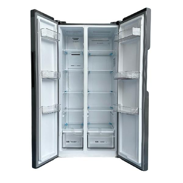 REFRIGERADORA SIDE BY DIDE 460LT INVERTER 2P NO FROST LED 72X83X178CM GRIS/MATE -RCA