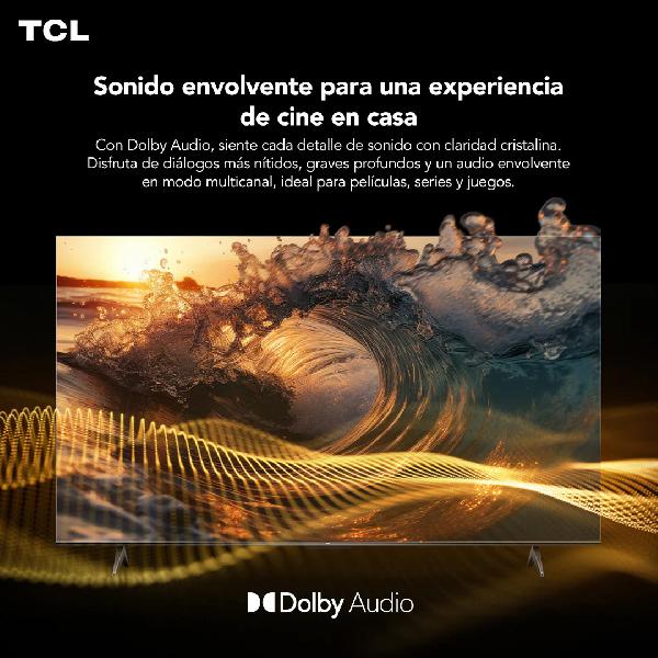 TELEVISOR UHD 4K 50&quot; GOOGLE TV NEGRO/-TCL