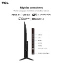 TELEVISOR UHD 4K 50&quot; GOOGLE TV NEGRO/-TCL