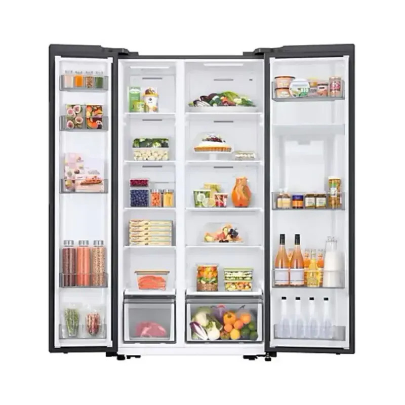 REFRIGERADORA 575LT INVERTER CON DISPENSADOR TOP FREEZ 73.04X91.2X178.5 GRIS/-SAMSUNG
