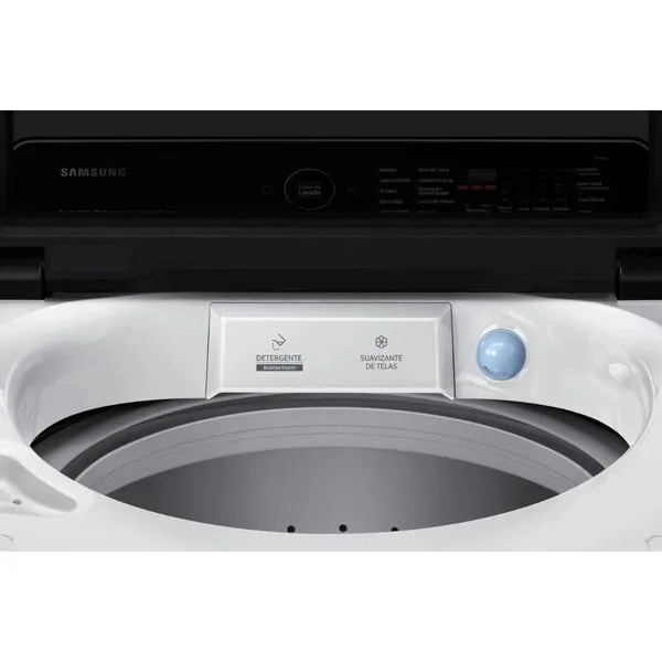 LAVADORA CARGA SUPERIOR 21KG DIGITAL 70.1X63.7X116.1CM NEGRO/BLANCO -SAMSUNG
