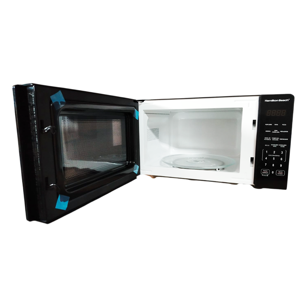 MICROONDAS 900W 23LT NEGRO/-HAMILTON BEACH
