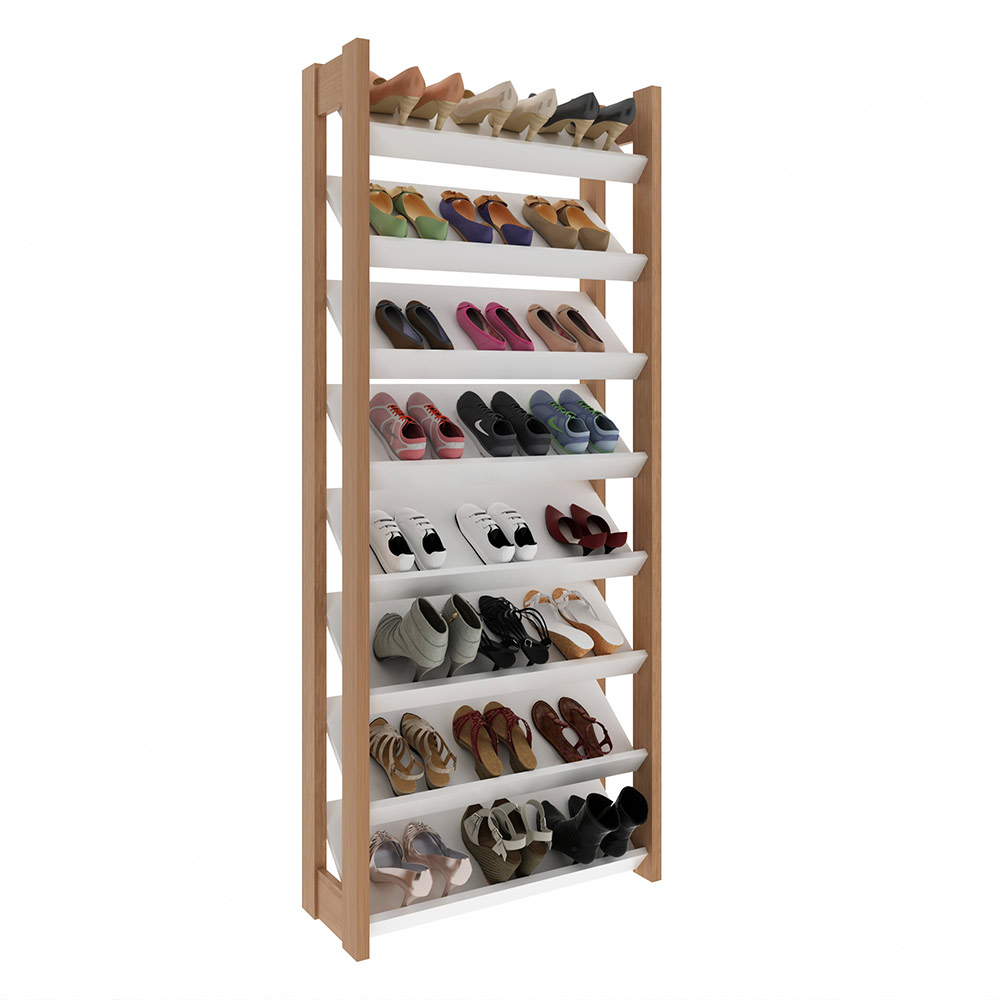 ZAPATERA ALTA BLANCO/ALMENDRA