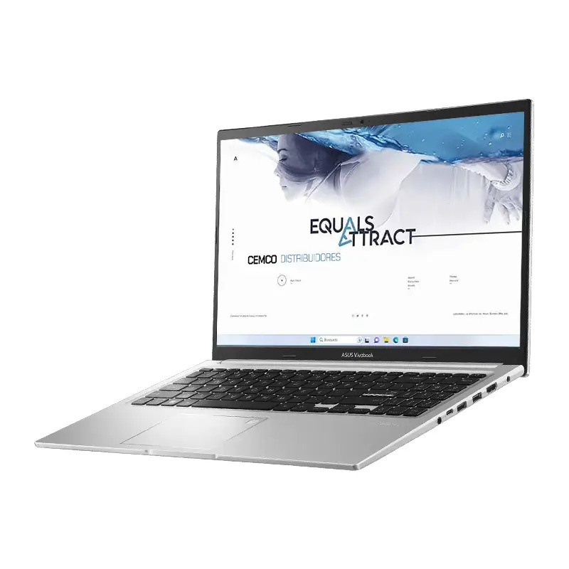 LAPTOP ASUS VIVOBOOK 16GB RAM CORE I7 512GB SSD 1.5&quot; MOCHILA+MAUSE SILVER/-ASUS