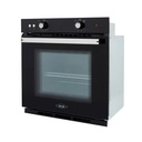 HORNO EMPOTRABLE A GAS 120V GRILL TIMER MECANICO NEGRO/-HACEB