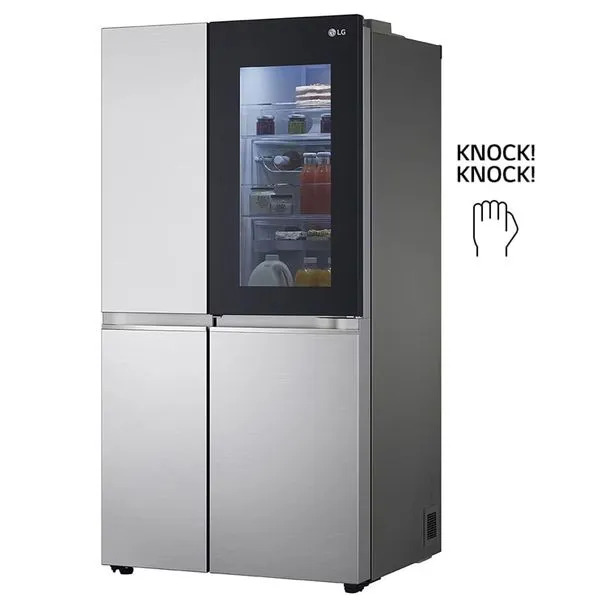REFRIGERADORA SIDE DY PLATINIUM 649LT INVERTWER SILVER -LG