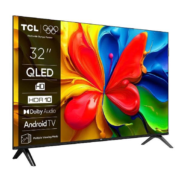 TELEVISOR SMART FHD QLED 32&quot; GOOGLE TV NEGRO/-TCL