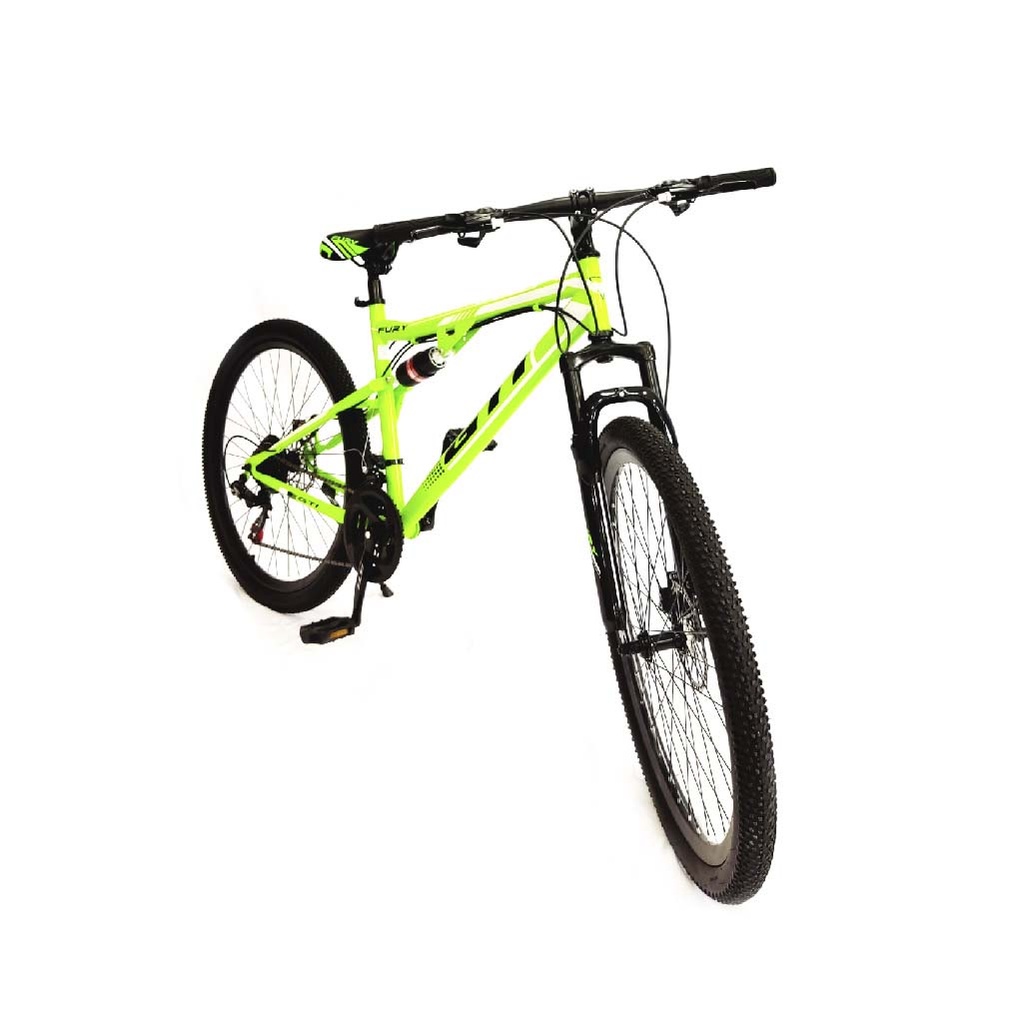 BICICLETA FURY 24NVL ARO 26 VERDE/NEGRO - ECUACYCLO (JG-BCEO020)