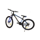 BICICLETA GTI MADROCK III ARO 26&quot; AZUL NEGRO CUADRO ALUMINIO SUSPENSIÓN DELANTERA 21V FRENO DE DISCO