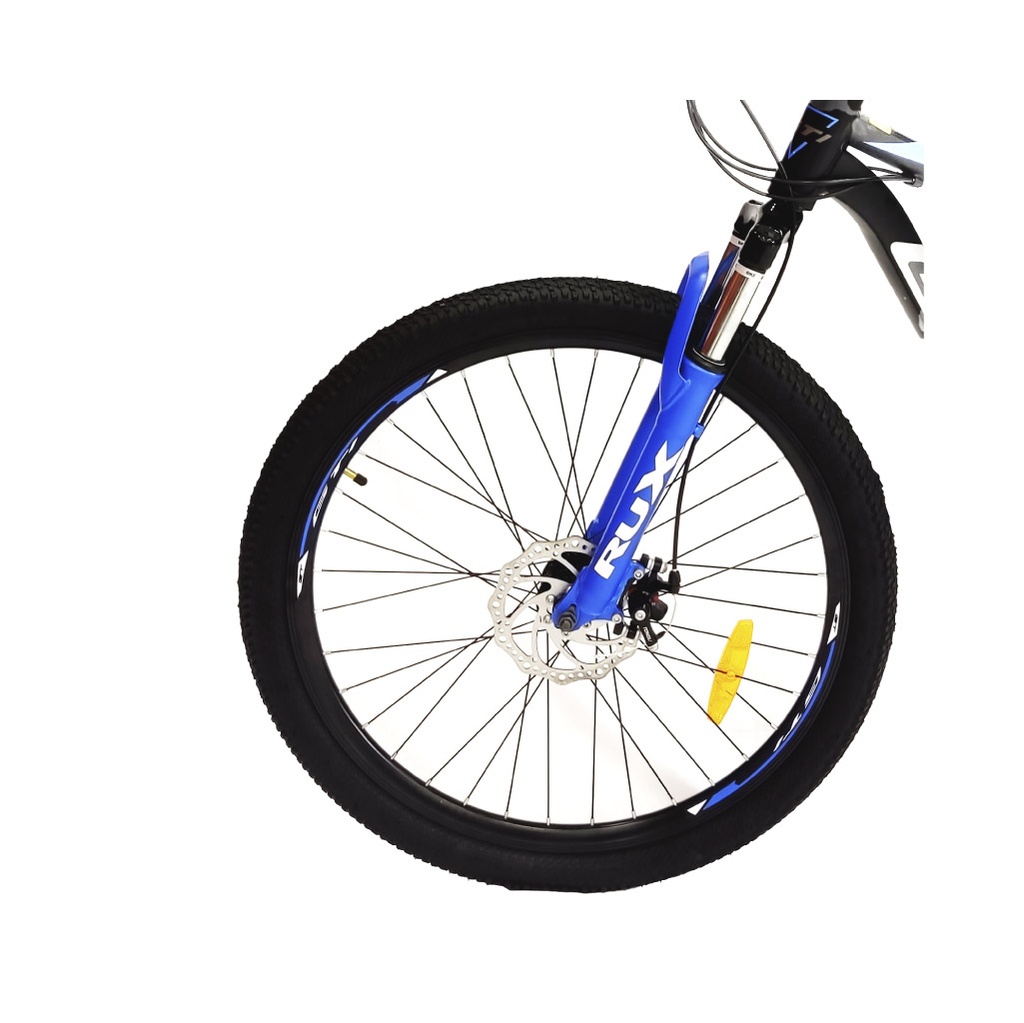 BICICLETA GTI MADROCK III ARO 26&quot; AZUL NEGRO CUADRO ALUMINIO SUSPENSIÓN DELANTERA 21V FRENO DE DISCO