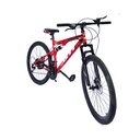 BICICLETA FURY 24NVL ARO 26 ROJO/BLANCO - ECUACYCLO (JG-BCEO021)